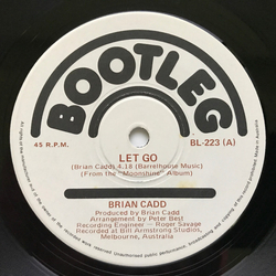 Brian Cadd Let Go Vinyl 7" USED