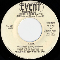 Macho (6) Mucho Macho VINYL 7" USED