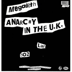 Megadeth Anarchy In The U.K. Vinyl 12" USED