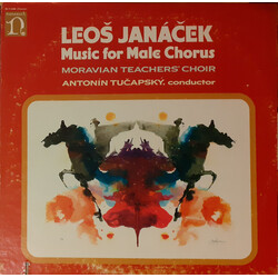 Leoš Janáček / Pěvecký Sbor Moravských Učitelů / Antonín Tučapský Music For Male Chorus Vinyl LP USED