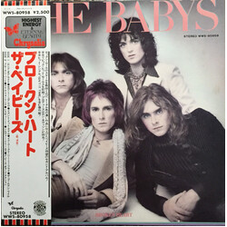 The Babys Broken Heart Vinyl LP USED