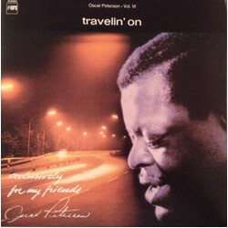 Oscar Peterson Travelin' On Vinyl LP USED