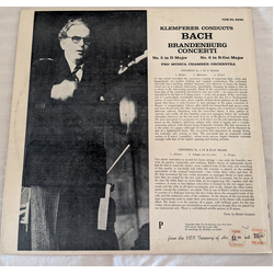 Otto Klemperer / Johann Sebastian Bach / Pro Musica De Paris Volume III Of Otto Klemperer Conducting The Complete Bach Brandenburg Concerti Vinyl LP U