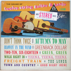 The Folkniks The Sound Of Twelve String Guitar & Banjo Vinyl LP USED