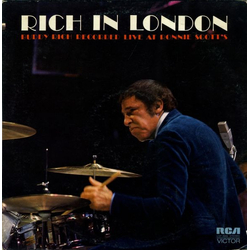 Buddy Rich Rich In London (Buddy Rich Recorded Live At Ronnie Scott's) Vinyl LP USED