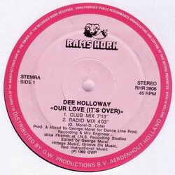 Dee Holloway Our Love (It's Over) USED VINYL 12INCH