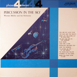 Werner Müller Und Sein Orchester Percussion In The Sky Vinyl LP USED