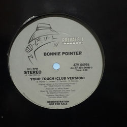 Bonnie Pointer Your Touch Vinyl 12" USED
