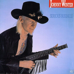 Johnny Winter Serious Business Vinyl LP USED