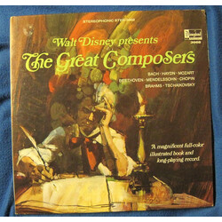Various Walt Disney Presents The Great Composers Vinyl LP USED
