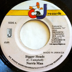 Norrisman Bigger Heads USED VINYL 7INCH 45 RPM