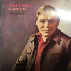 Tom T. Hall Country Is Vinyl LP USED