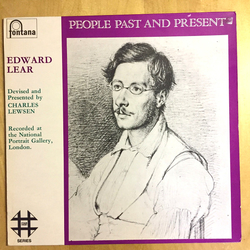 Charles Lewsen / Edward Lear (2) People Past And Present - Edward Lear Vinyl LP USED