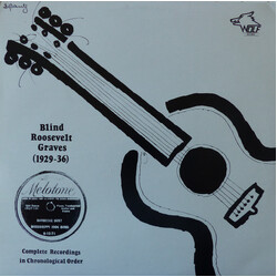 Blind Roosevelt Graves (1929-1936): Complete Recordings In Chronological Order Vinyl LP USED