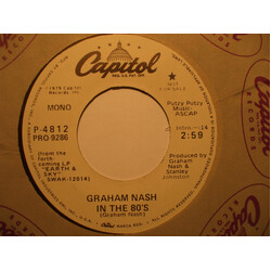 Graham Nash In The 80's USED VINYL 7INCH 45 RPM SINGLE PROMO STEREO MONO