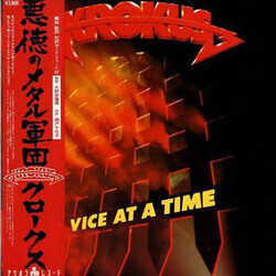 Krokus One Vice At A Time Vinyl LP USED