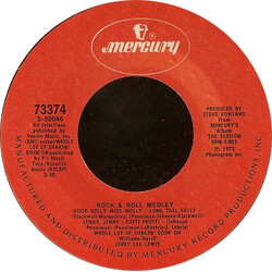 Jerry Lee Lewis Drinking Wine Spo-Dee O'Dee / Rock & Roll Medley USED VINYL 7INCH STYRENE