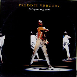 Freddie Mercury Living On My Own Vinyl 12" USED