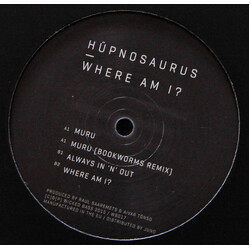 Hüpnosaurus Where Am I? USED VINYL 12INCH 33 S RPM EP