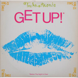 Technotronic Get Up! (Before The Night Is Over) USED VINYL 12INCH 33 S RPM SINGLE