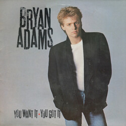 Bryan Adams You Want It, You Got It Vinyl LP USED