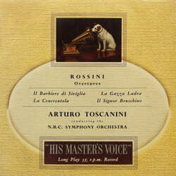 Gioacchino Rossini / Arturo Toscanini / NBC Symphony Orchestra Overtures Vinyl LP USED
