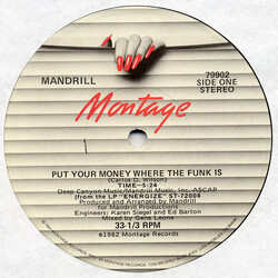 Mandrill Put Your Money Where The Funk Is VINYL 12" USED