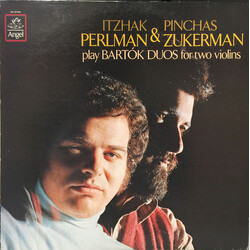 Itzhak Perlman / Pinchas Zukerman Bartok Duos For Two Violins Vinyl LP USED