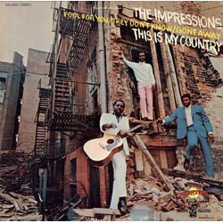The Impressions This Is My Country Vinyl LP USED