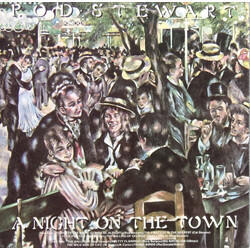 Rod Stewart A Night On The Town Vinyl LP USED