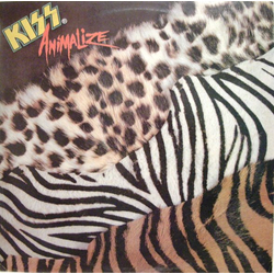 Kiss Animalize Vinyl LP USED