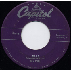 Les Paul Nola / Jealous Vinyl 7" USED