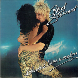Rod Stewart Blondes Have More Fun Vinyl LP USED