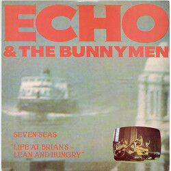 Echo & The Bunnymen Seven Seas "Life At Brian's - Lean And Hungry" USED VINYL 12INCH 45 RPM SINGLE