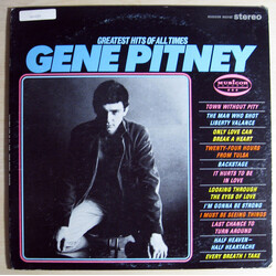 Gene Pitney Greatest Hits Of All Time Vinyl LP USED