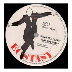 Nina Schiller Stay The Night VINYL 12" USED