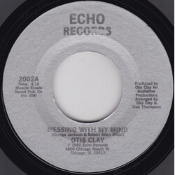 Otis Clay Messing With My Mind USED VINYL 7INCH 45 RPM SINGLE STYRENE STEREO