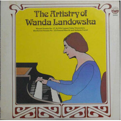 Wanda Landowska The Artistry Of Wanda Landowska Vinyl LP USED