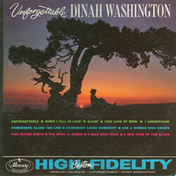 Dinah Washington Unforgettable Vinyl LP USED