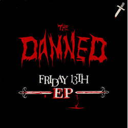 The Damned Friday 13th EP USED VINYL 7INCH 45 RPM EP