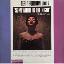 Teri Thornton Somewhere In The Night Vinyl LP USED