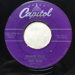 Jerry Shard & His Music Trombone Boogie USED VINYL 7INCH SINGLE