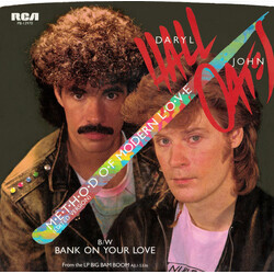 Daryl Hall & John Oates Method Of Modern Love VINYL 7" USED