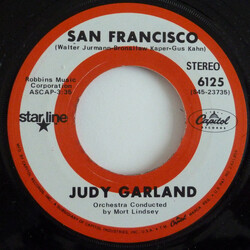 Judy Garland San Francisco USED VINYL 7INCH 45 RPM SINGLE REISSUE STEREO