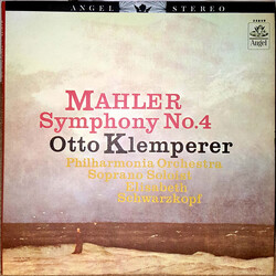Gustav Mahler / Otto Klemperer / Philharmonia Orchestra / Elisabeth Schwarzkopf Symphony No. 4 Vinyl LP USED