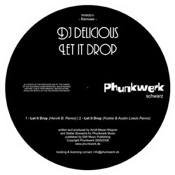 DJ Delicious Let It Drop (Remixes) USED VINYL 12INCH