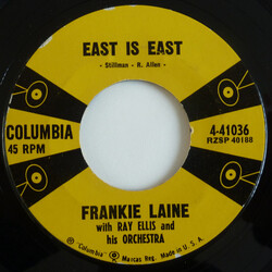 Frankie Laine / Ray Ellis And His Orchestra East Is East USED VINYL 7INCH 45 RPM