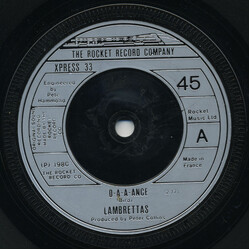 The Lambrettas D-a-a-ance Vinyl USED