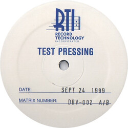 Natural Rhythm Fall USED VINYL 12INCH TEST PRESSING