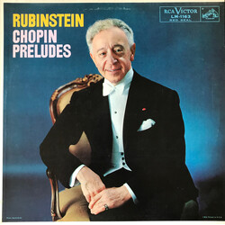 Arthur Rubinstein Chopin Preludes Op. 28 Vinyl LP USED